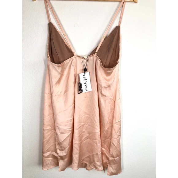 For Love And Lemons Kira Slip Lace NWT L - Picture 6 of 11